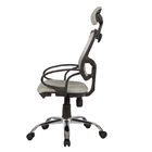 صندلی رایانه ای با پارچه رنگی خاکستری با سرامیک، مش برای دفتر