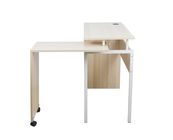 میز ناهارخوری چوبی خانگی میز ناهارخوری فضای ذخیره سازی W80 * D40 * H75CM مقاوم در برابر خراش