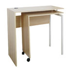 میز ناهارخوری چوبی خانگی میز ناهارخوری فضای ذخیره سازی W80 * D40 * H75CM مقاوم در برابر خراش